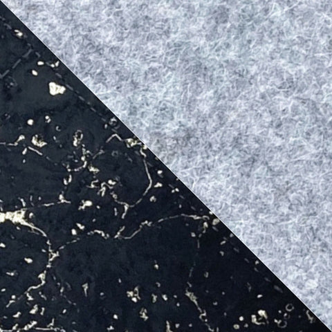 Umhängetasche für iPhone 16 Plus | aus Filz und Bio-Baumwolle | hellgrau - schwarz | Modell KEDJA deluxe