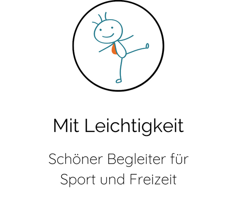 Mit Leichtigkeit | Schöner Begleiter für Sport und Freizeit