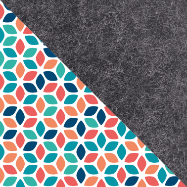 Hülle für Boox Palma 2 | mit Magnetverschluss und extra Fach | anthrazit - Colorful | Modell "HAKA"