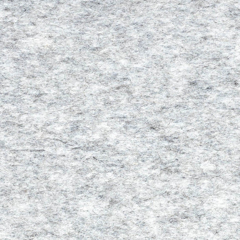 Glasuntersetzer aus Filz und Kork | 2er Set | 10 x 10 cm | hellgrau