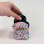 Mini-Tasche für Kopfhörer & Co. | aus Bio-Baumwolle | Design Colorful | Modell PocketCube
