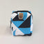 Mini-Tasche für Kopfhörer & Co. | aus Bio-Baumwolle | Design Shapes | Modell PocketCube
