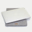 Hülle für Asus ExpertBook | aus Filz und Bio-Baumwolle | hellgrau - Stripes | Modell "LET"