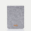 Hülle für PocketBook Verse Pro Color | aus Filz und Bio-Baumwolle | hellgrau - bloom | Modell "LET"