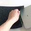 Hülle für Surface Go 2 | aus Filz und Bio-Baumwolle | anthrazit - shapes | Modell "LET"