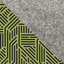 Hülle für Shinobee Difinity | aus Filz und Bio-Baumwolle | hellgrau - Stripes | Modell "LET"