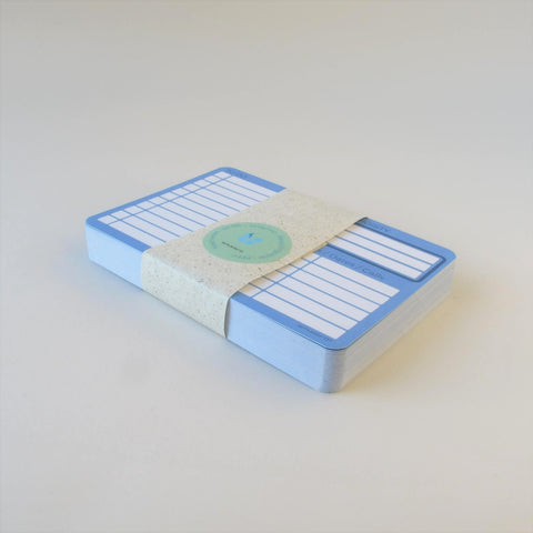 Sticky Notes Cards "ToDo" | 50 refill pack made from recycled paper