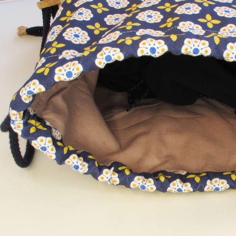 Gymväska för barn, liten ryggsäck | gjord av bomull och kork | Bloom