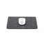 Mousepad aus Filz und Kork | 20 x 25 cm | anthrazit