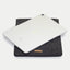 Hülle für Surface Go 2 | aus Filz und Bio-Baumwolle | anthrazit - bloom | Modell "LET"