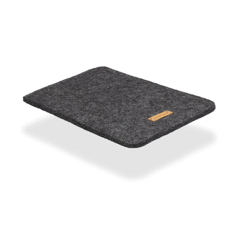 Case for PocketBook Era | made of felt and organic cotton | anthracite - shapes | Model "LET"